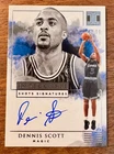Dennis Scott 2019-20 IMPECCABLE SHOTS AUTOGRAPH ORLANDO MAGIC AUTO /99