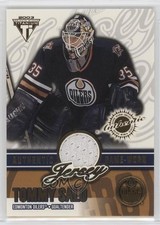 2002 Pacific Private Stock Titanium Authentic Game-Worn Jerseys Tommy Salo 10c6