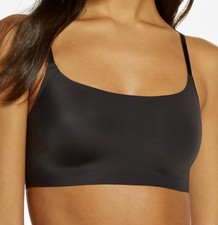 TRUE and CO Body Scoop Neck Black Wireless Padded Bralette Bra Womens Sz S M L