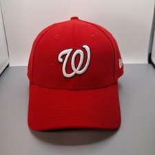 Washington Nationals New Era 9Forty Adjustable Hat Red MLB Baseball Cap