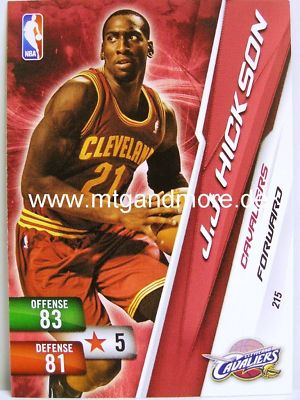NBA Adrenalyn XL 2011 - J.J. Hickson #215 - Cleveland