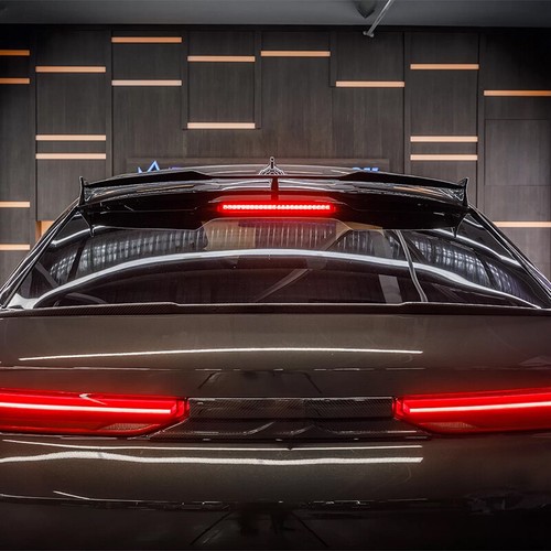 Carbon Fiber Rear Roof Spoiler Top Window Wing Lip for BMW X6 X6M G06 2019-2024 - Picture 3 of 14