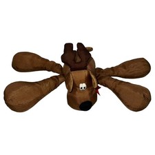 VTG Hallmark Rodney Reindeer Parachute Fabric Stuffed Animal Christmas Holiday