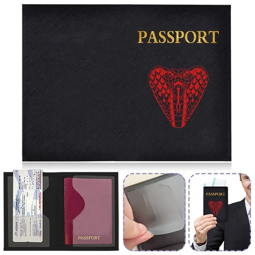 Funda protectora de cuero con soporte para pasaporte personalizado impreso Cobra - Imagen 12 de 26