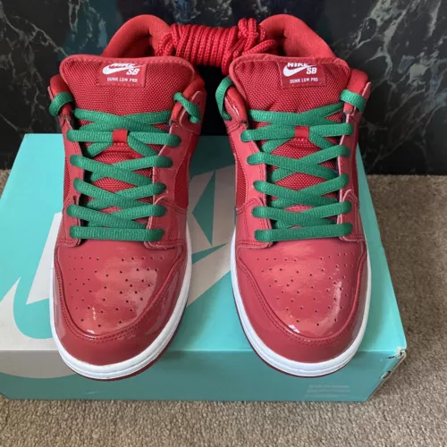 Size 12 - Nike SB Dunk Low Pro Red Patent Leather 2015