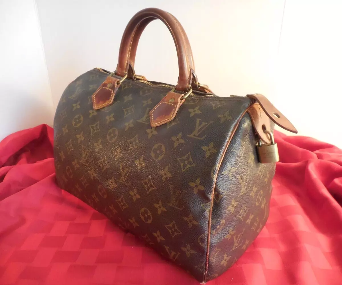 Louis Vuitton Monogram Bag with Side Pocket