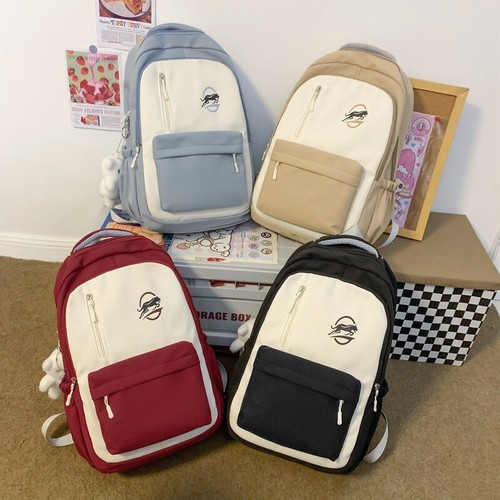 Neu 16 Zoll Schultertasche Pop Schule Rucksack Bookbag Schulranzen Reisetasche Jugendliche - Bild 5 von 32