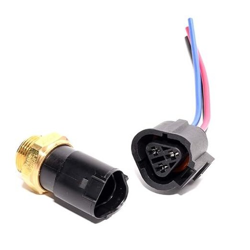 For Volkswagen Beetle Golf Jetta Touareg Engine Coolant Fan Temperature Switch - Picture 6 of 6