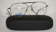 High Quality Vintage Eyeglasses Pilot Gunmetal 54 16 140