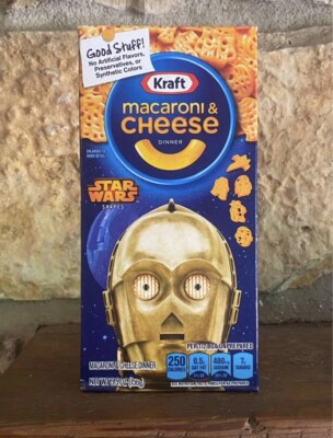 2015 Star Wars Kraft Macaroni & Cheese C-3PO Box NEW Factory Sealed