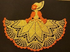 Crochet Crinoline Lady Doily - Ms. Marigold