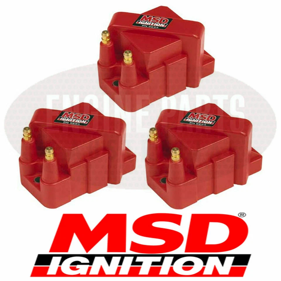 MSD High Output Ignition Coils Holden Commodore Ecotec V6 VN VP VR VS VT VX VY