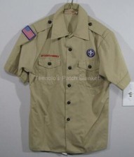 Boy Scout now Scouts BSA Uniform Shirt Size Youth Large SS FREE SHIPPING 148