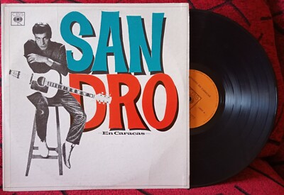 SANDRO DE AMERICA ** En Caracas ** VERY RARE LP Venezuela