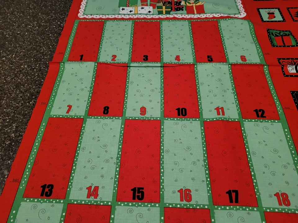 Happy Holly Days 降临日历面板 29x43 Ador-Label SSI 圣诞节  — 第 4/4 张图片