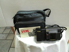 FOR PARTS Vtg 1980s Kodak VR35 Film Camera K12 35mm UNTESTED Instructions Case