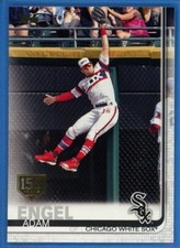 2019 Topps Series 1 150th Anniversary Gold Stamp #196 Adam Engel White Sox