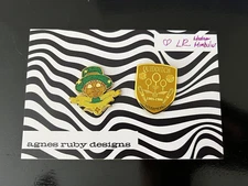 Quidditch Pin Set Harry Potter Wizarding World Cup Irish Leprechaun Firework