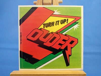 AGI Rock Star Concert Stickers 1985 Turn It Up Louder