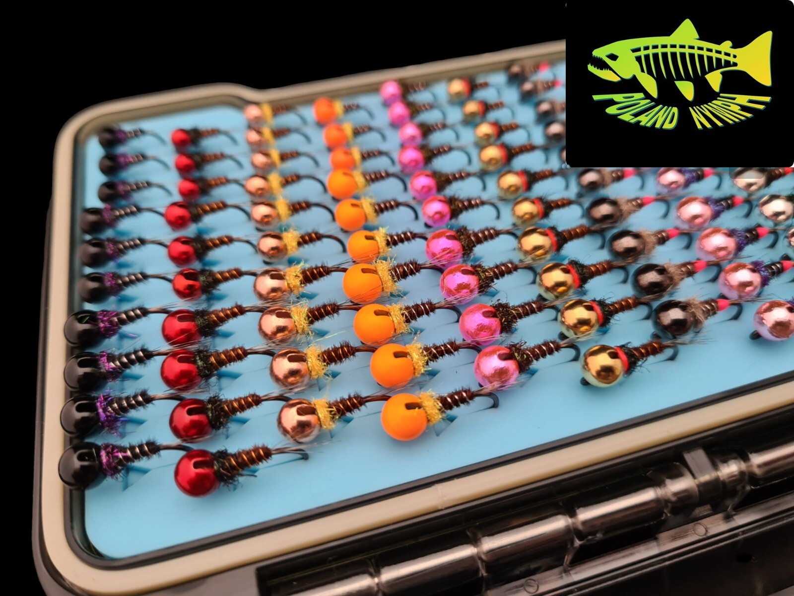 Premuim Box 110 Heavy Euro Jig Nymphs size 10, 12, 14 Hooks - Image 6