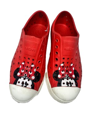 Native Minnie Mouse Shoes Special Edition Collaboration Red Size C 13 Disney