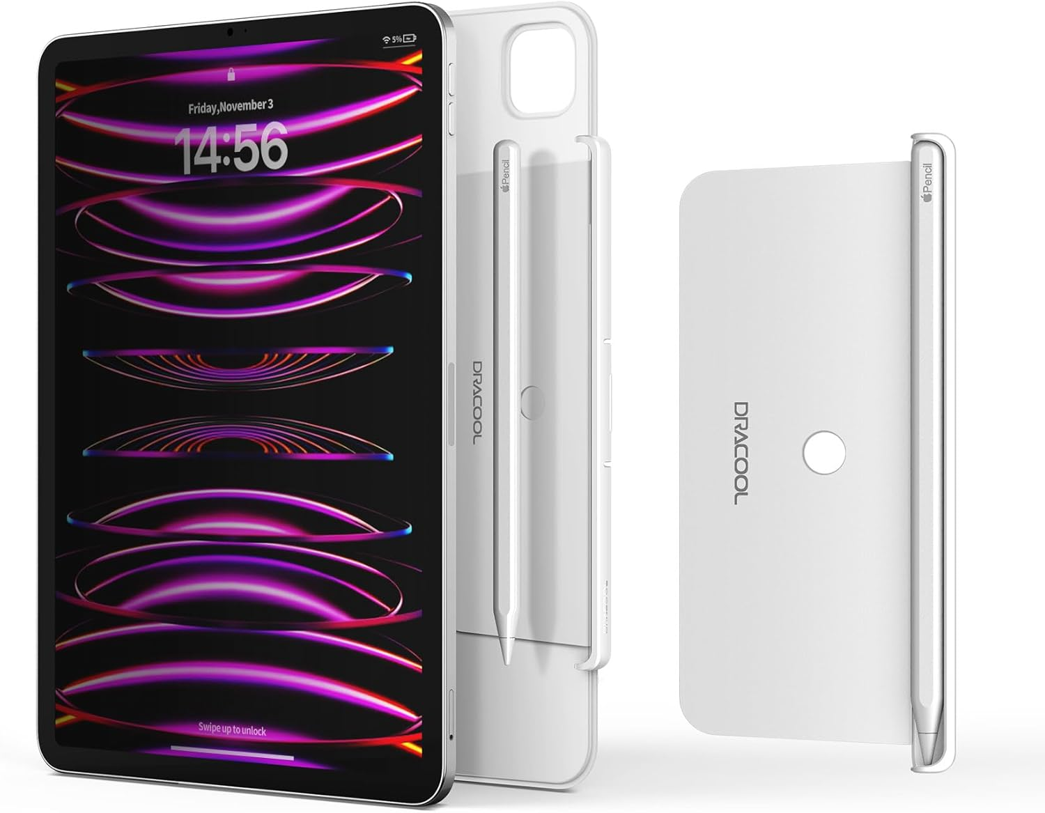 Apple Pencil Pro & 2nd Gen Holder Compatible with iPad M Series