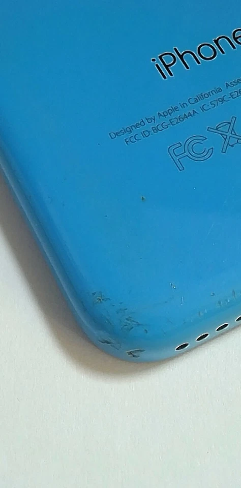 Antena WiFi motor vibrador carcaça traseira fabricante de equipamento original - iPhone 5C - A1532/A1456 - Imagem 3 de 3