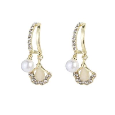 Earings Dangle Crystal 18k Gold Plated Opal Jewelry Earrings For Womens Girls