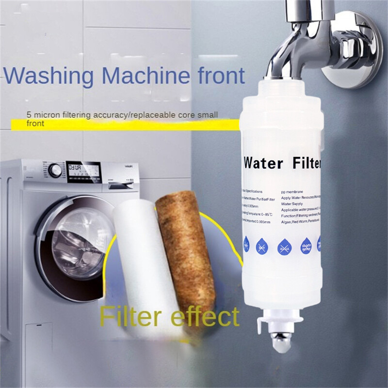 Water Filter Set Toilet Shower Washing Machine Pre-Filter Tap 