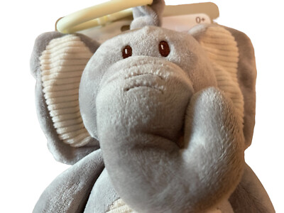 Kelly Baby Elephant Sensory Plush Baby Rattle Huggable Elephant 0+ 10 ...