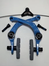 Hard Luck 990 Brake Caliper Mid School Bmx Big Mouth Brakes Maui Blue