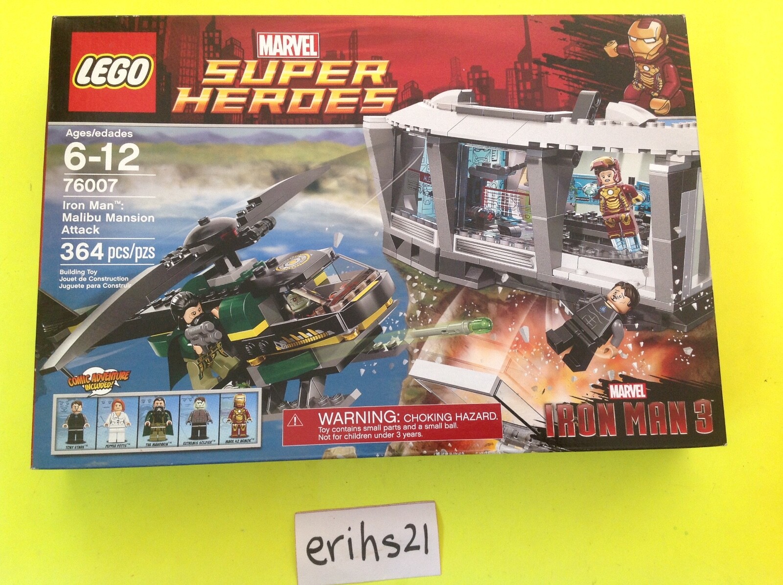 lego iron man malibu mansion attack