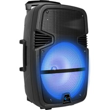 Technical Pro Rechargeable 15" Bluetooth Led Speaker - Black - Scratch & Dent