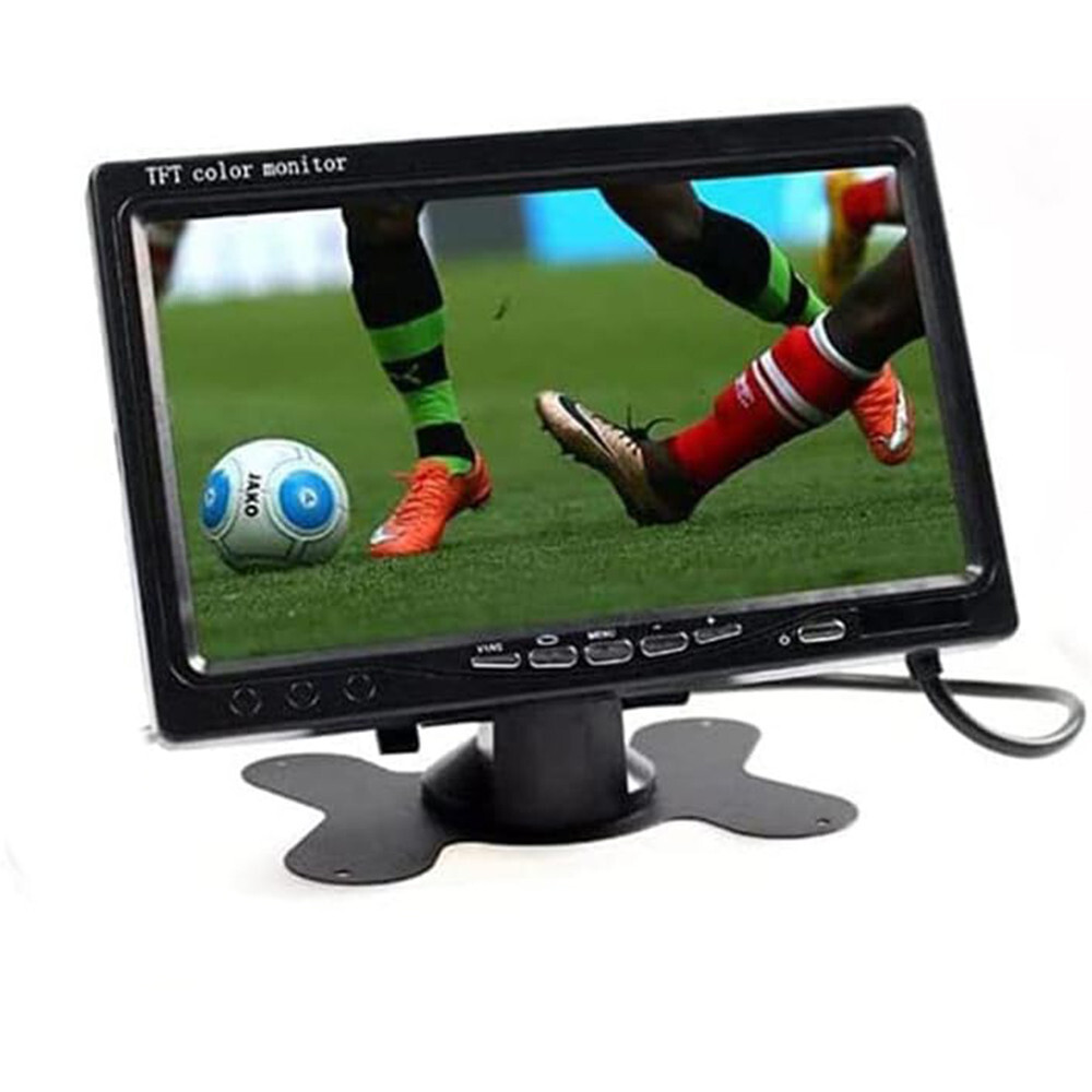 Monitor lcd tft  a colori per auto camper poggiatesta retromarcia 7 pollici