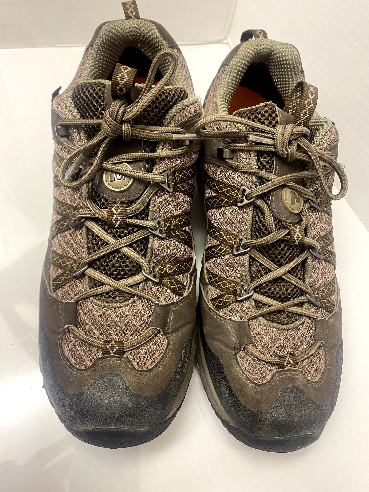 Scarpe da trekking Merrell Bracken da donna marroni all'aperto J68300 taglia 10