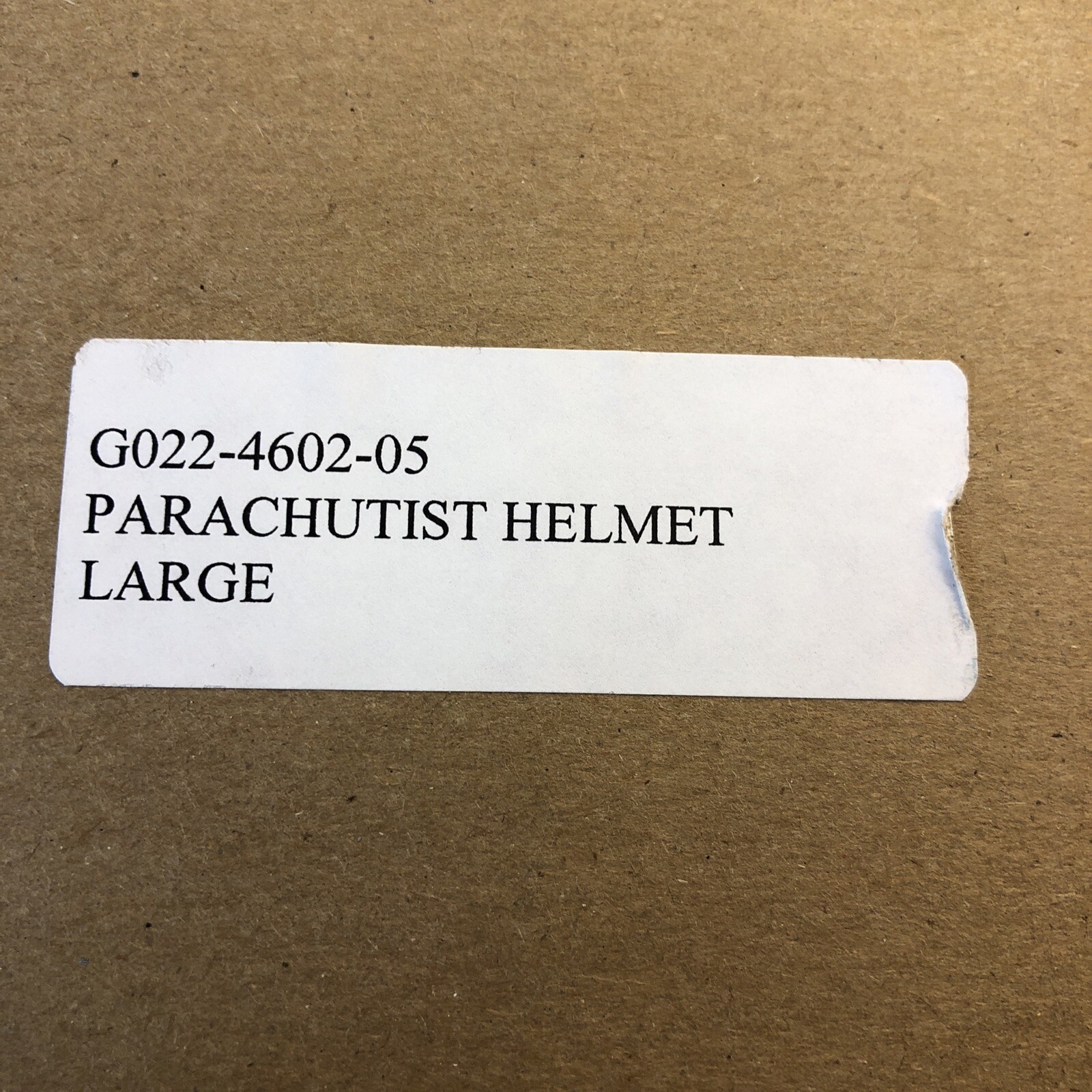 Gentex US Military HALO HAHO Parachutist Flight Helmet LARGE G022-4602-05 (3688)