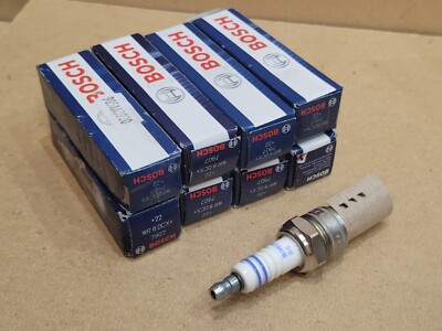 X8 Bosch WR8DCX+ Spark Plug 0242229687 94535748 101000005AD 22401AA480 ...