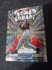 2023 Panini Donruss Mike Piazza Bomb Squad Vector Parallel #BS8 Mets