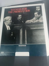 Witness For the Prosecution CBS FOX VIDEO CED PRE-OWNED TYRONE POWER GOOD COND.