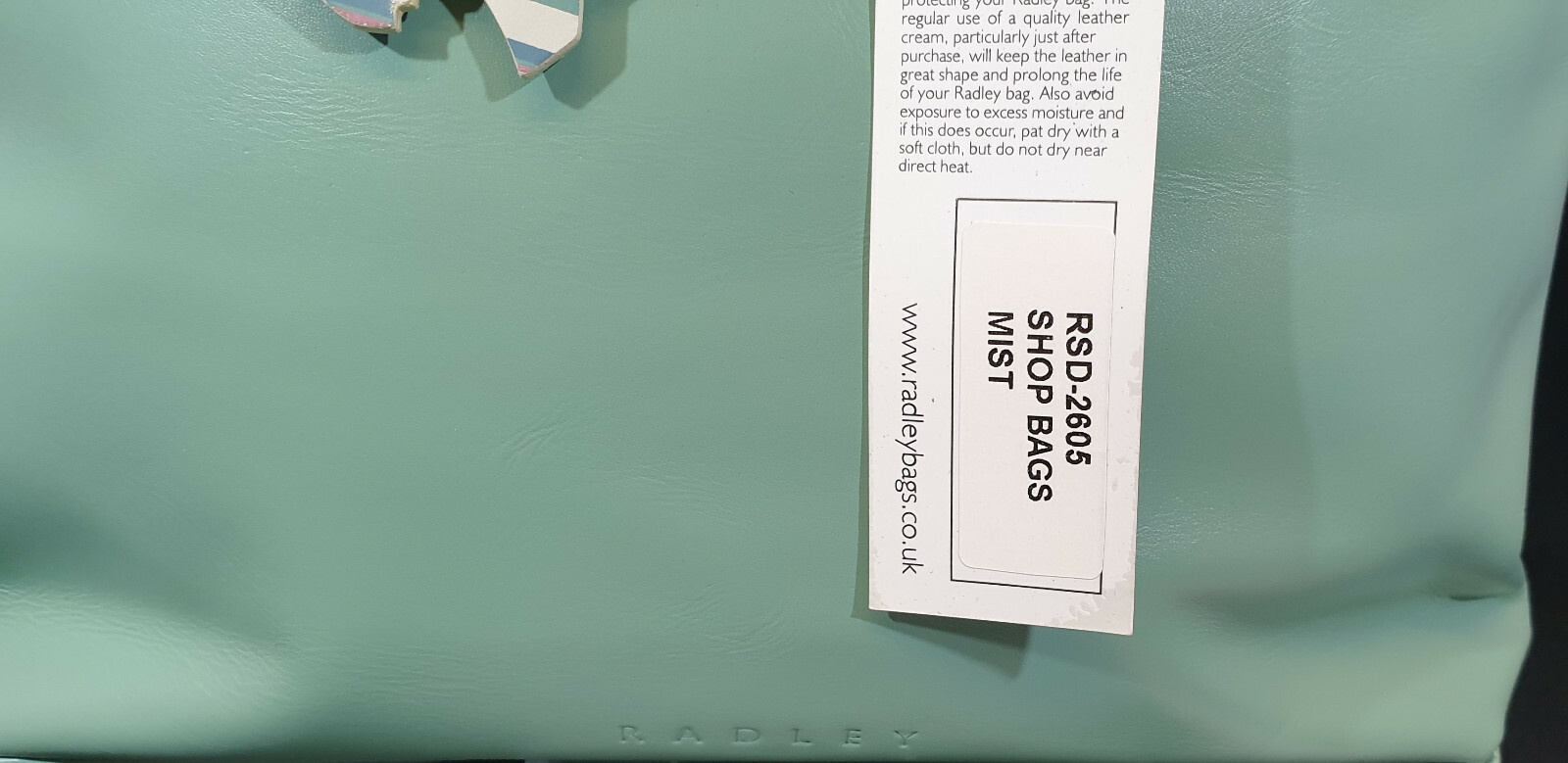 *Radley Rare Special Edition 2005 Green Bag 1 of 20 BNWT for King's Rd