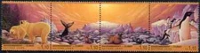 UN Geneva 1993 Climate Change Penguin Polar Bear stamps set MNH