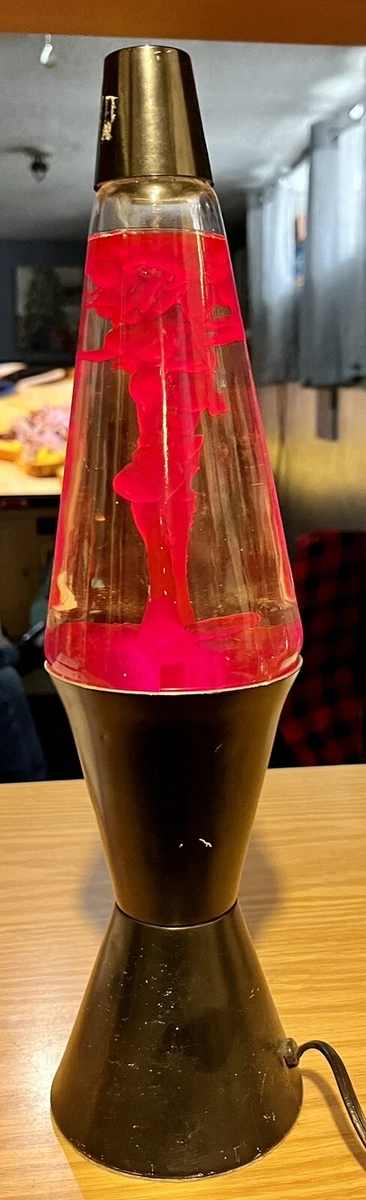 Vintage Lava Lamp Red Wax