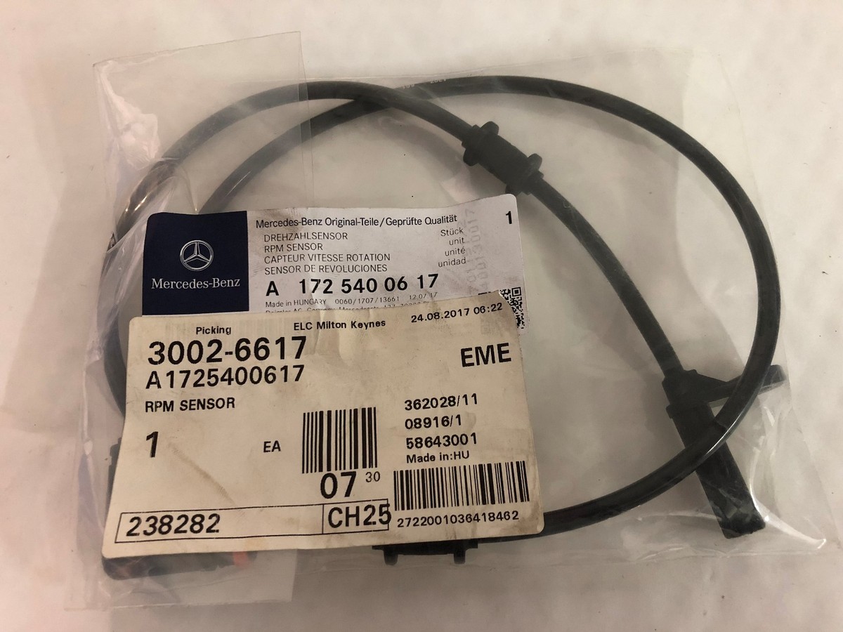 Sensore ABS Posteriore Mercedes SLC/SLK R172 - 2 Poli A1725400617 - Foto 9