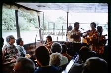 1972 Slide Wailua River Fern Grotto Tour Boat Performers Kauai Hawaii #4047