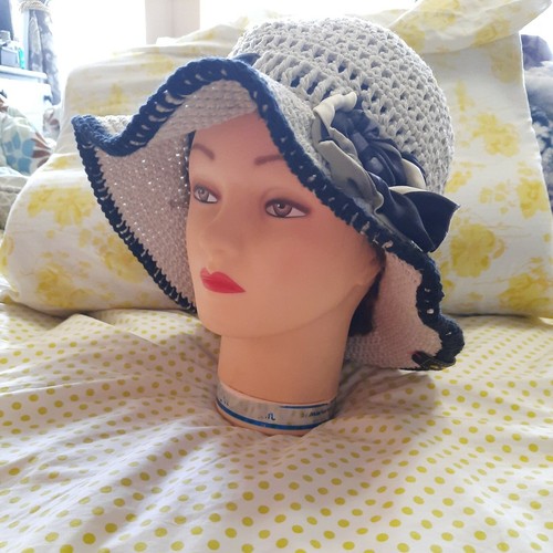 Handmade Crochet Ladies beach, garden 