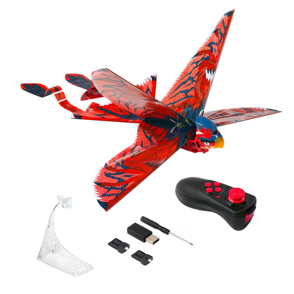 RC BIRD DRAGON Orithopter Dual FLAPPING WINGS 2.4GHZ RTF