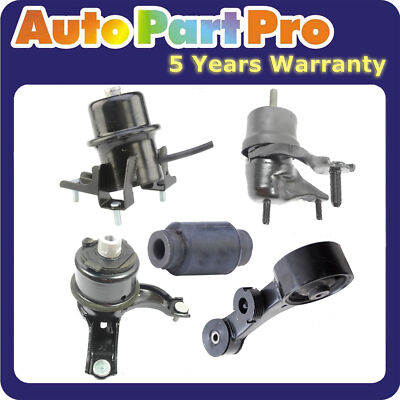 MotorKing For Toyota Sienna 3.5L FWD 2015-20 Engine Motor & Trans Mount Set 5PCS