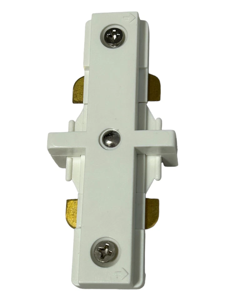 Um mini conector reto para iluminação de pista - Modelo 7623 - Branco - Imagem 3 de 4