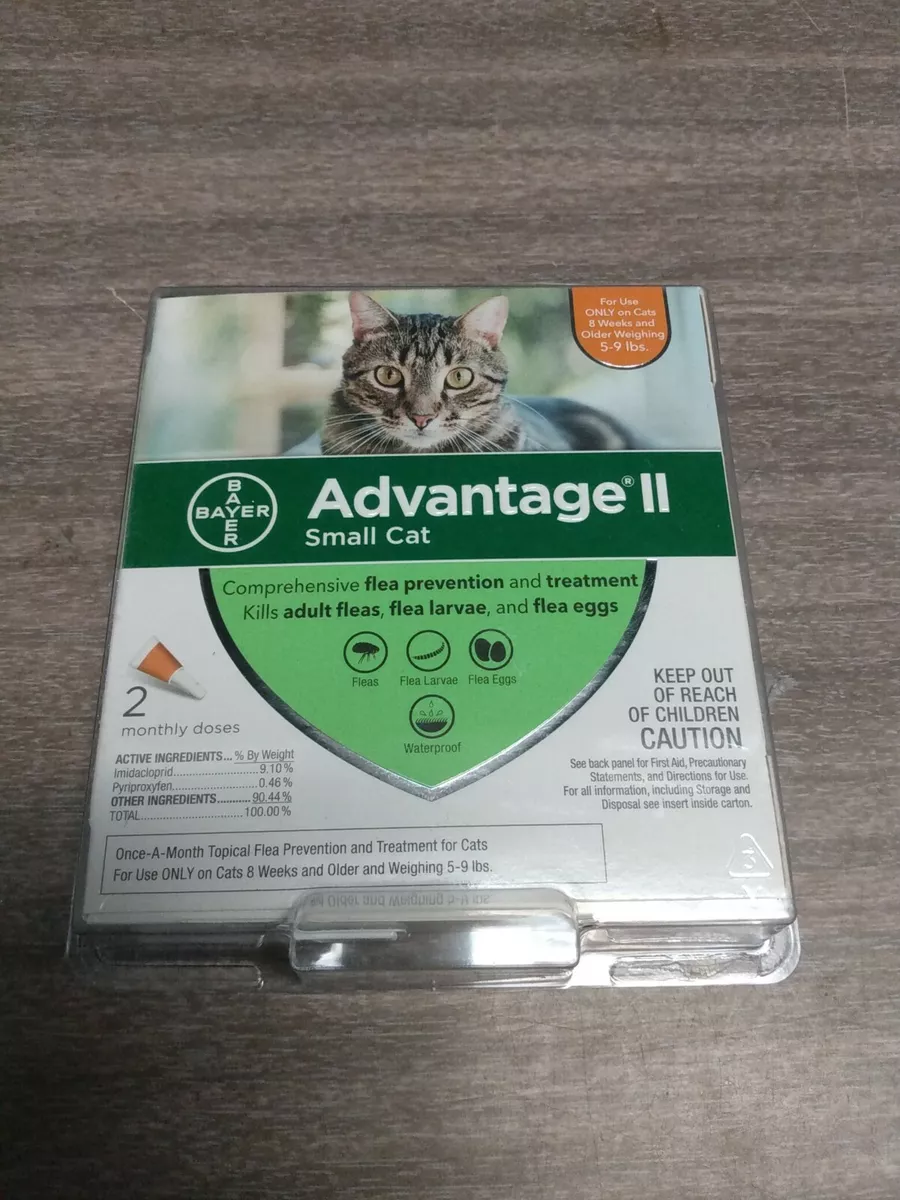 Advantage ii sales dose for cats