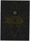 (50) YU-GI-OH Card Deck Protectors King's Key Card Sleeves Black 50 Pcs 63x90mm